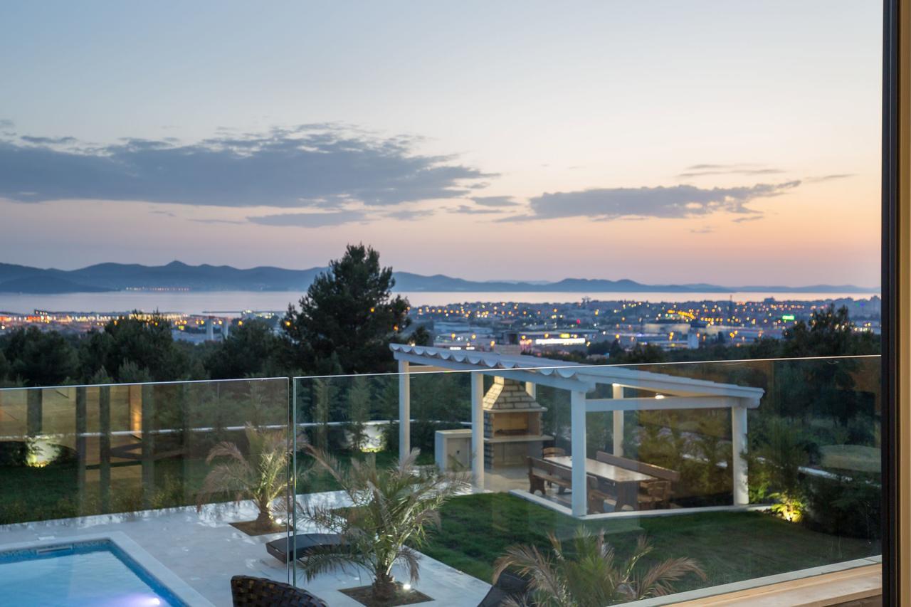 Villa Panorama Задар Экстерьер фото